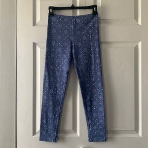 Kids Purple Pattern Leggings